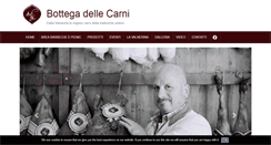 Desktop Screenshot of bottegadellecarni.org