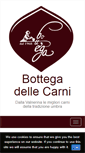 Mobile Screenshot of bottegadellecarni.org