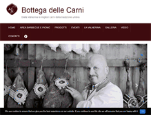 Tablet Screenshot of bottegadellecarni.org